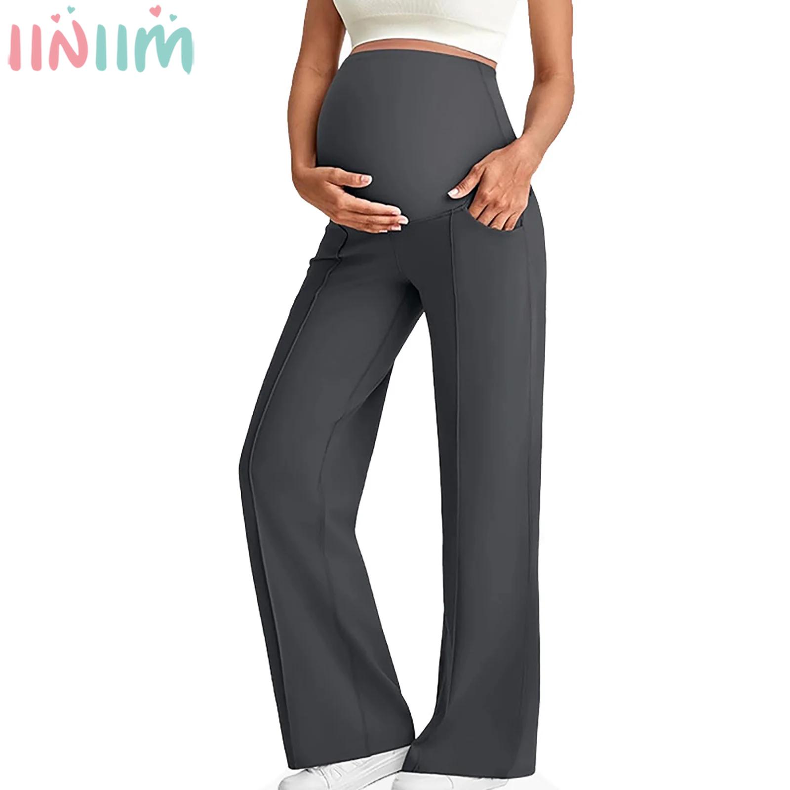 Pilates Yoga Embarazadas - Pantalones de Yoga para Embarazadas, Cintura