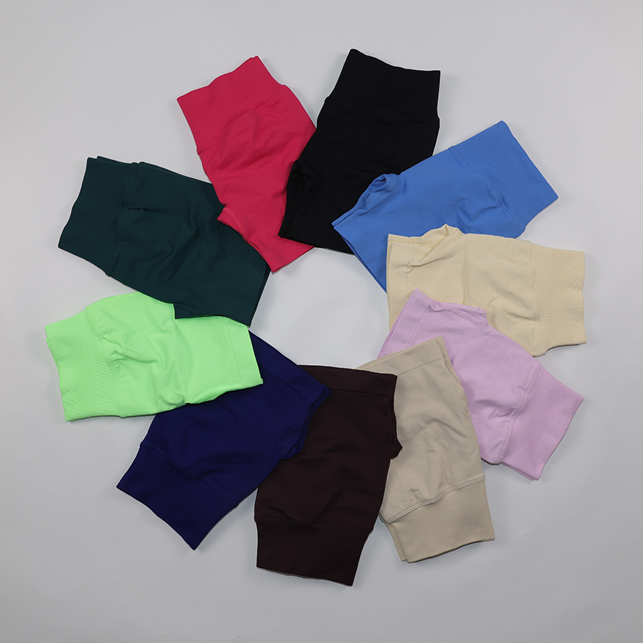 Pilates Yoga Logo - Shorts de Yoga de Cintura Baja