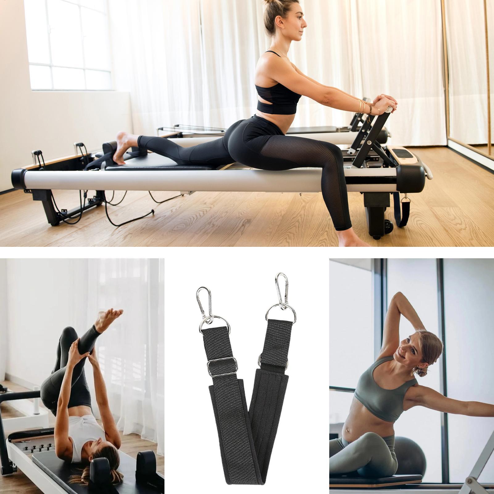 Pilates & Yoga Reversible Mockneck Sweatshirt - Correa para pies de Pilates, gruesa,