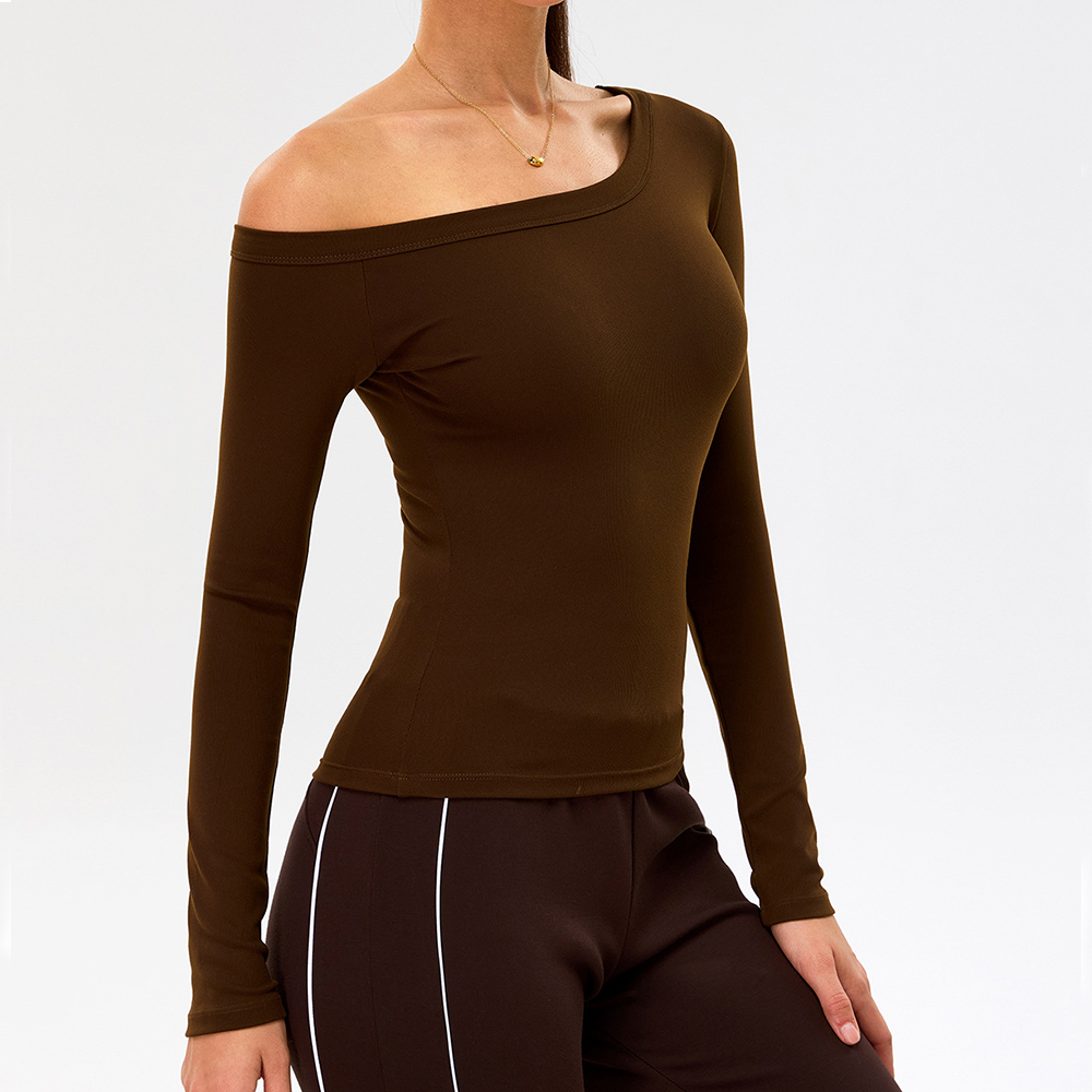 Pilates Yoga Jura - JUREN Camiseta Deportiva de Manga Larga