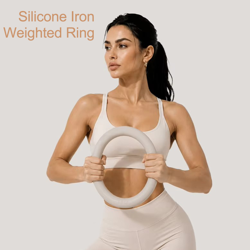 Pilates Yoga Logo - Anillo de Pilates de Silicona con