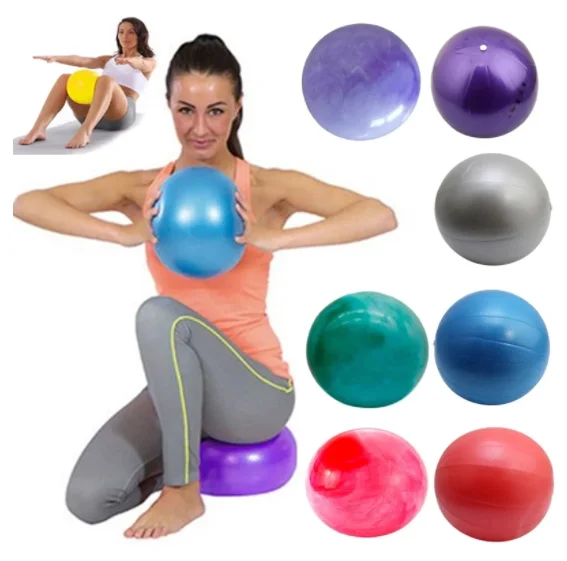 Pilates Yoga Logo - Pelota de Ejercicio de PVC Redonda