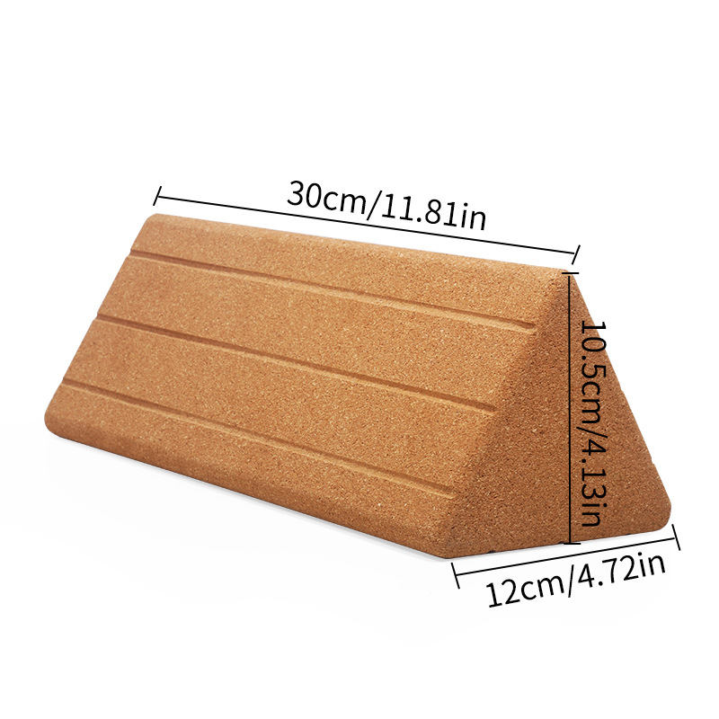 Yoga Block Cork - Bloque de yoga de corcho triangular