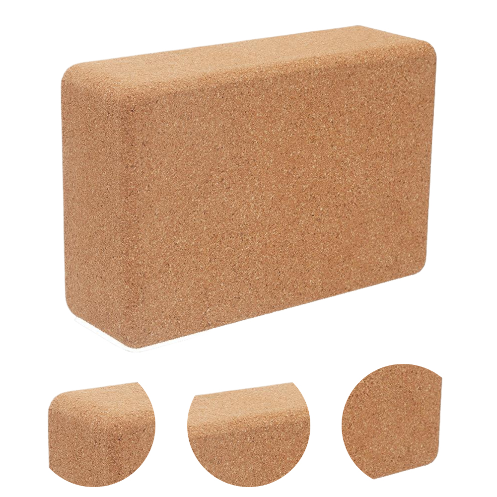 Yoga Block Cork - Bloque de Yoga de Corcho, 1