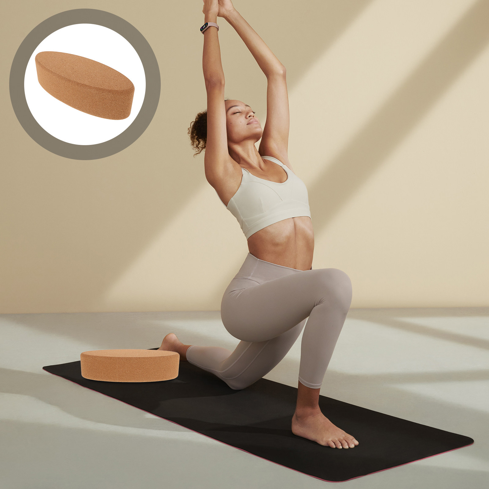 Yoga Block Cork - Bloque de Yoga de Corcho en