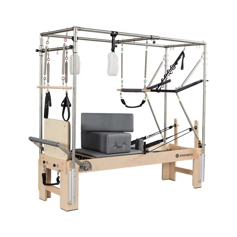 Pilates And Yoga Combined - Reformador de pilates de madera de