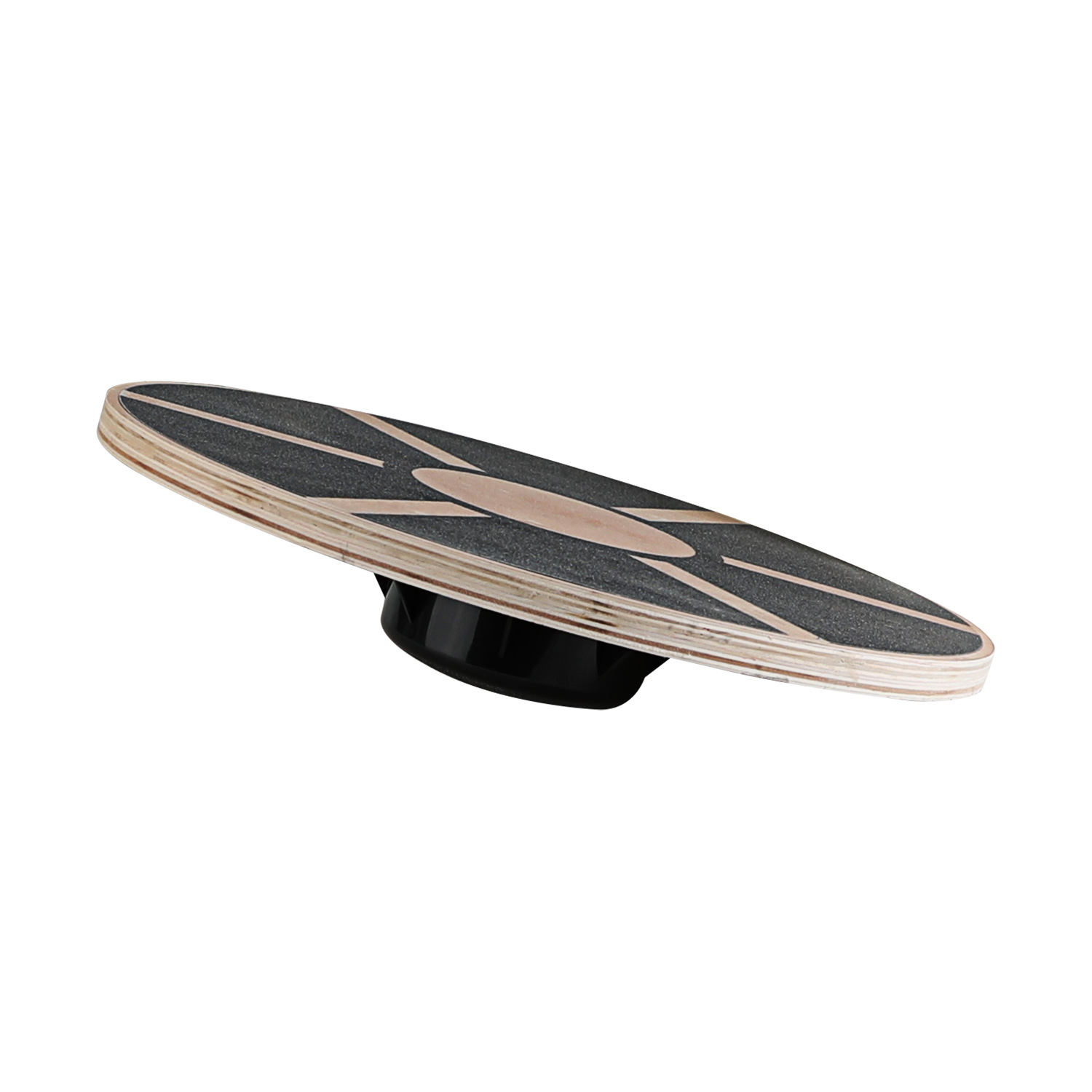 Balance Board Wobble - Tabla de Equilibrio Redonda de Madera