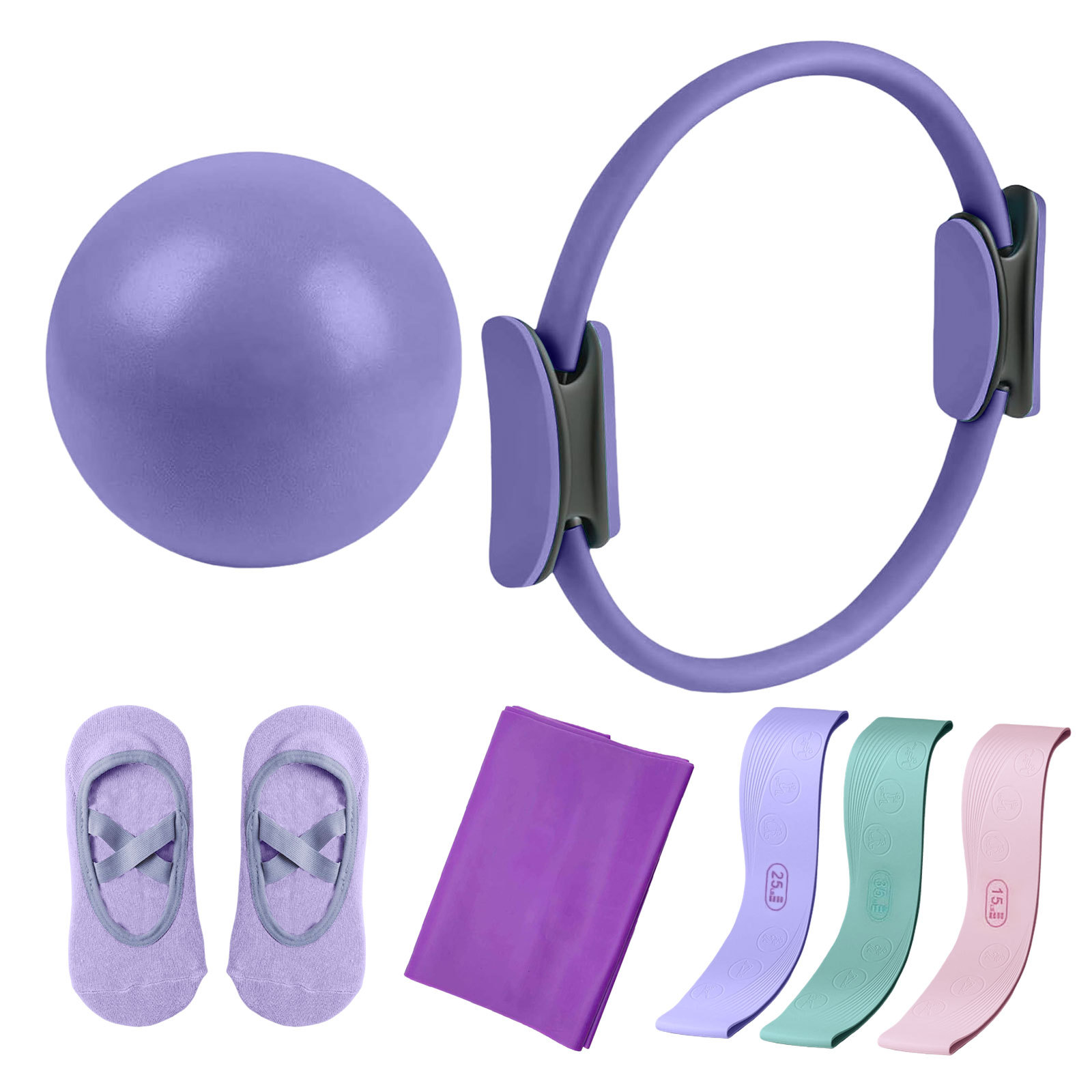 Pilates And Yoga Combined - Círculo de Pilates con Bandas de