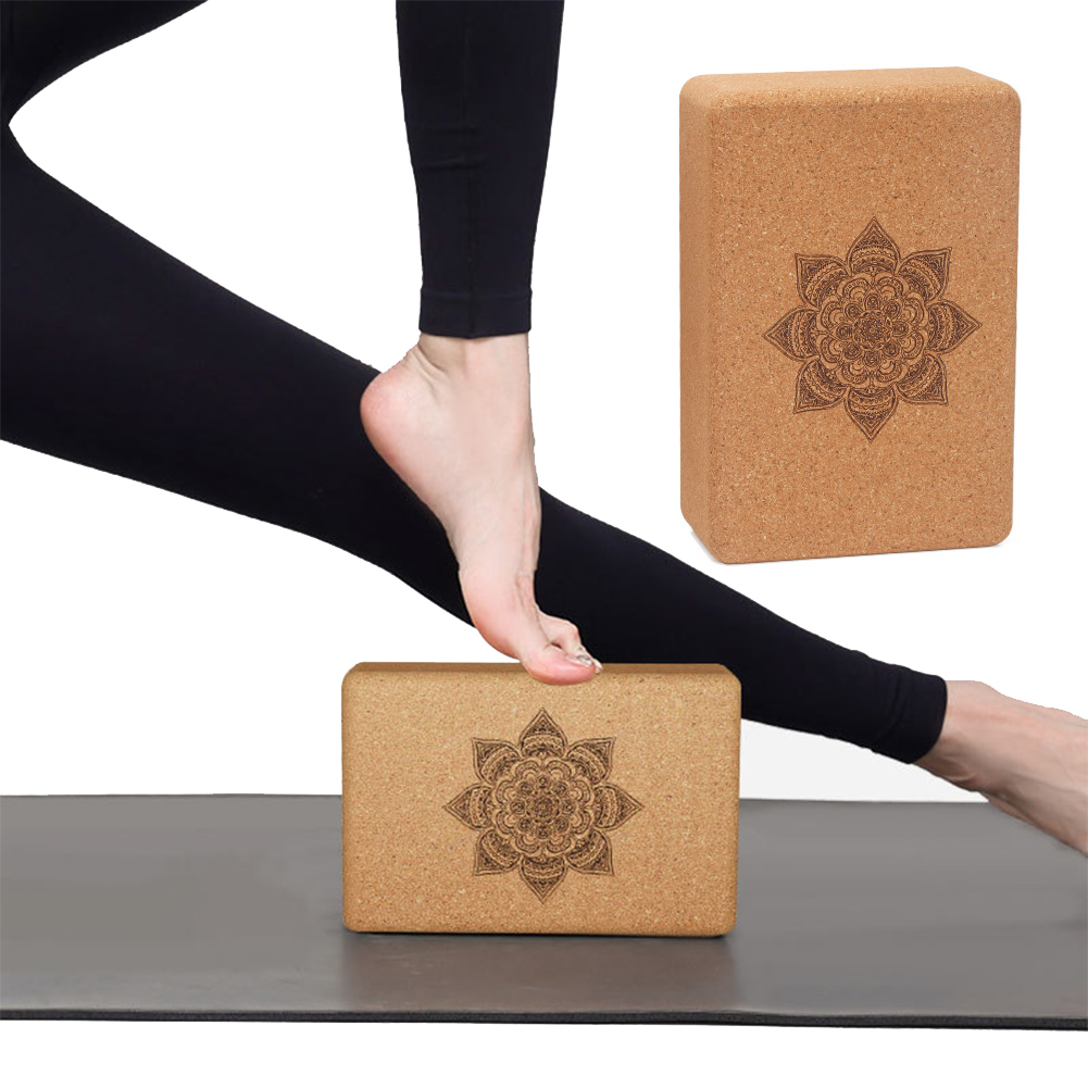 Bloque de Yoga de Corcho, Ladr - Yoga Block Cork reseña y precio