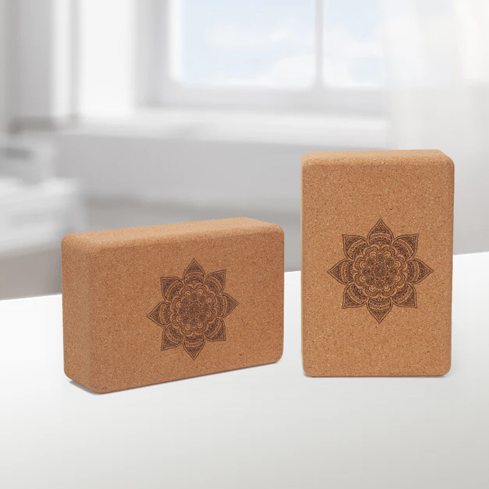 Bloque de Yoga de Corcho, Ladr - Yoga Block Cork reseña y precio