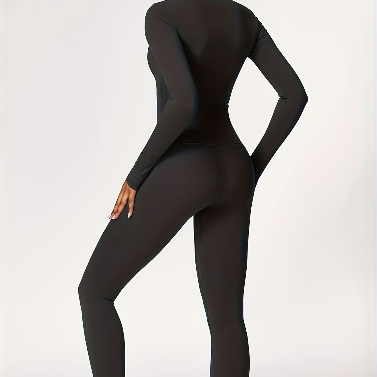 Traje de yoga ajustado, ropa d - Pilates & Yoga Reversible Mockneck Sweatshirt reseña y precio