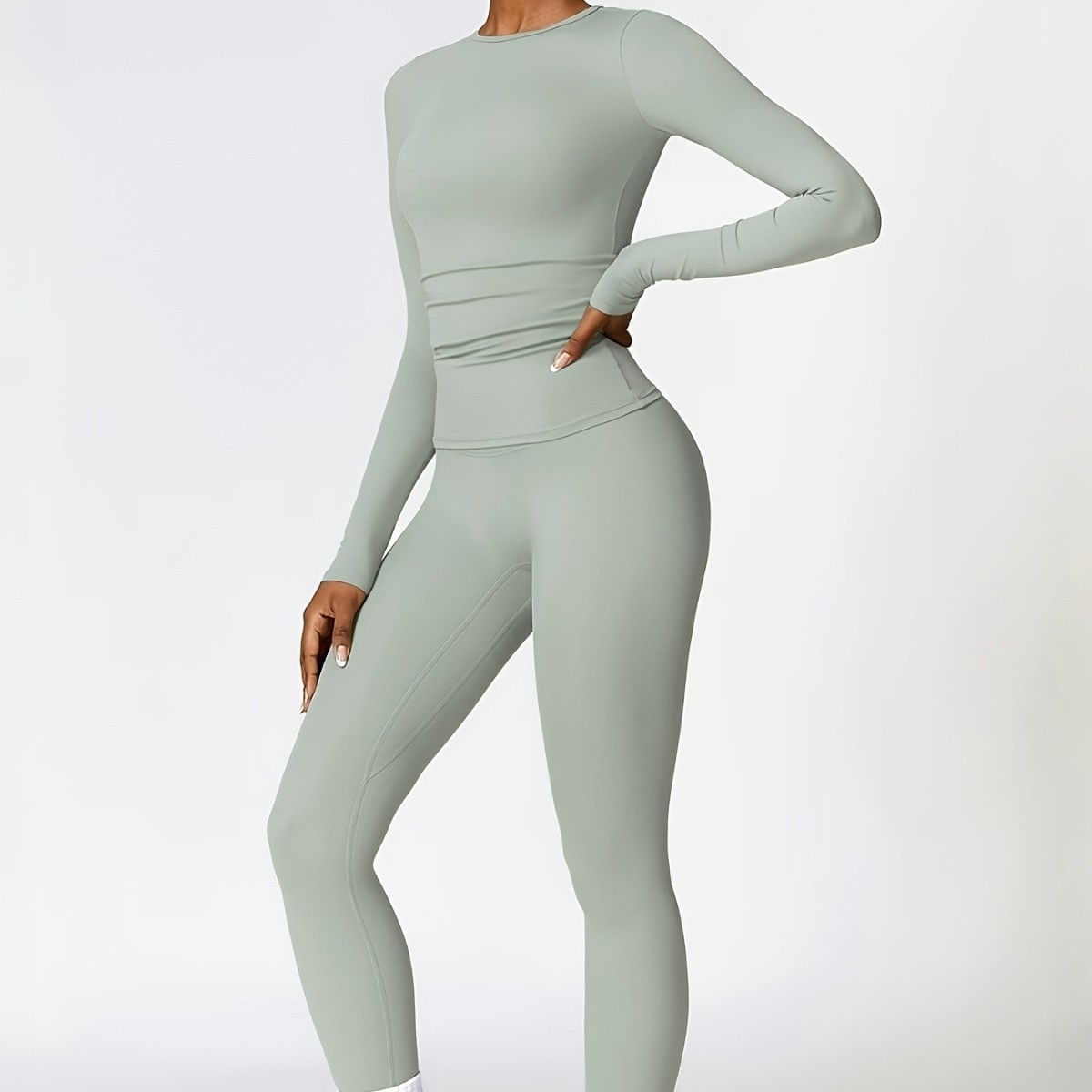 Traje de yoga ajustado, ropa d - Pilates & Yoga Reversible Mockneck Sweatshirt reseña y precio