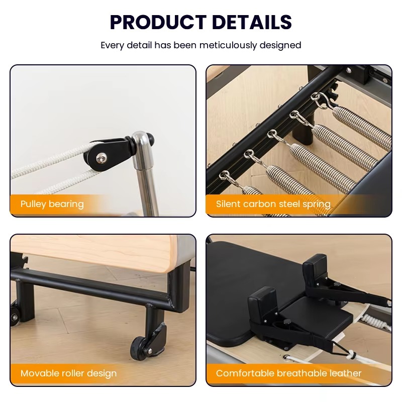 Cama de Pilates de Aluminio de - Pilates Yoga Logo reseña y precio