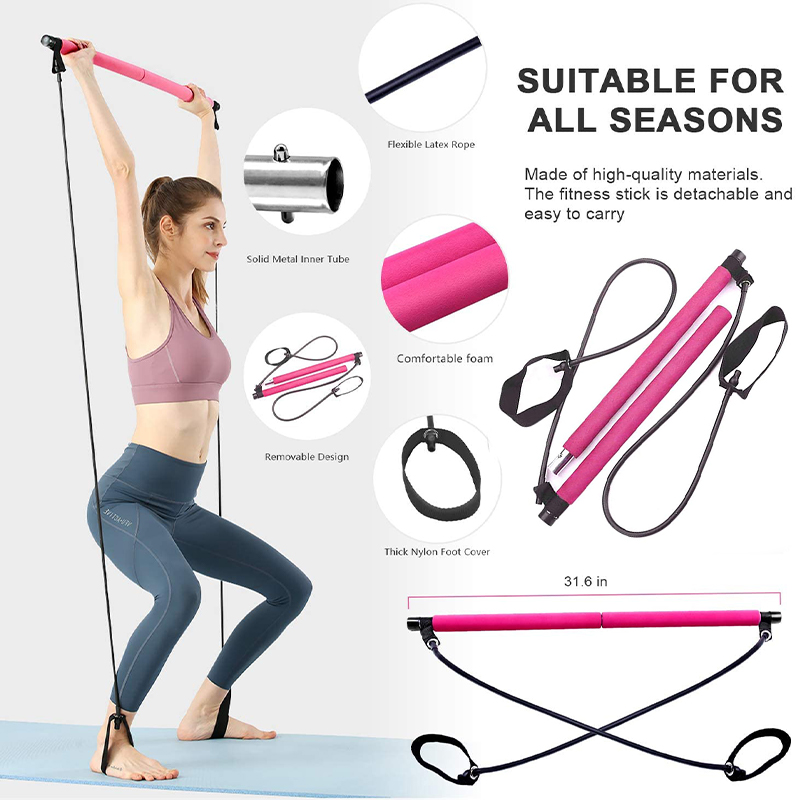 Barra de Pilates Multifunciona - Pilates And Yoga Combined reseña y precio