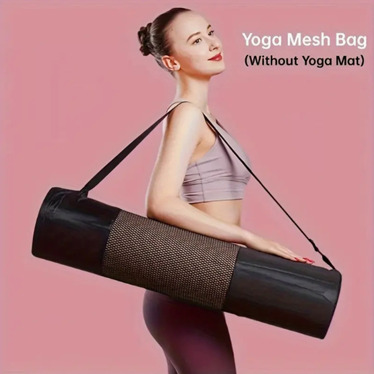 1 bolsa de malla transpirable  - Fitness Yoga Pilates reseña y precio