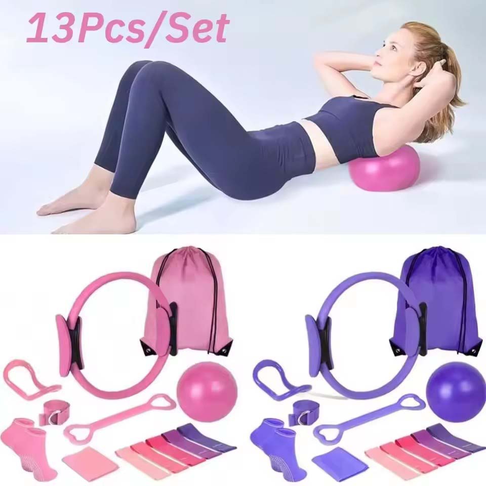 Set de 13 Piezas para Yoga y P - Pilates Yoga For Weight Loss reseña y precio