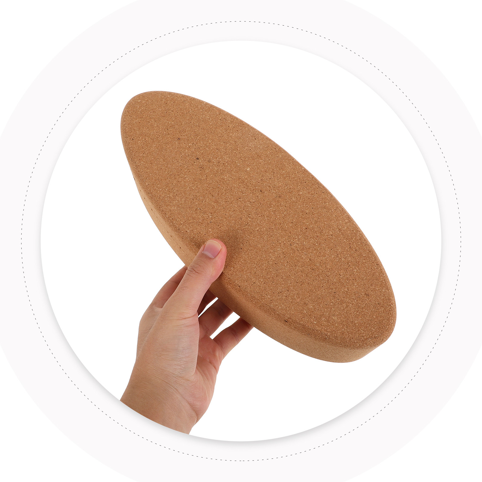 Bloque de Yoga de Corcho Ovala - Yoga Block Cork reseña y precio