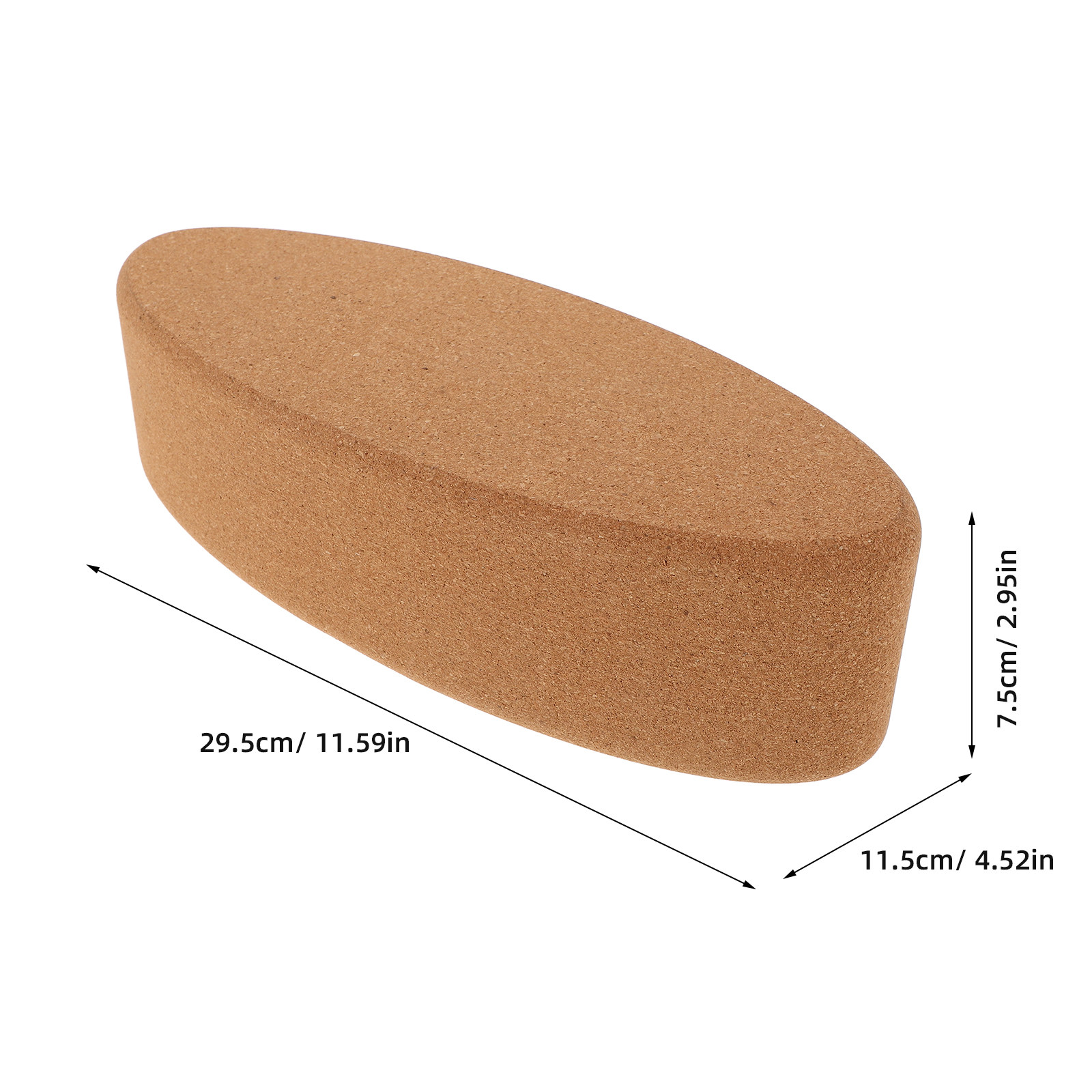 Bloque de Yoga de Corcho Ovala - Yoga Block Cork reseña y precio