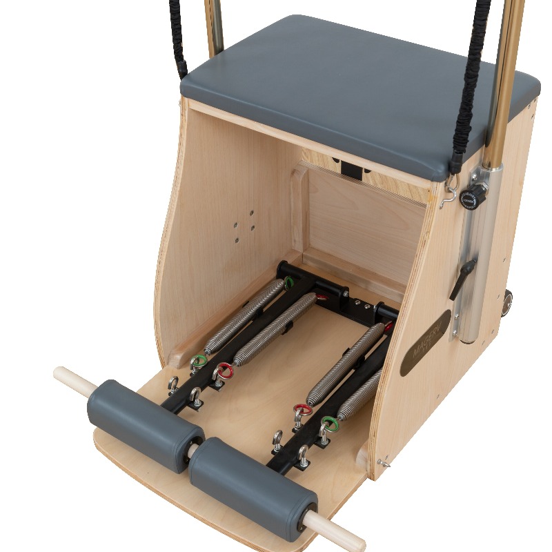 Silla Wunda de haya para Pilat - Pilates Yoga Logo reseña y precio
