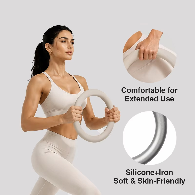 Anillo de Pilates de Silicona  - Pilates Yoga Logo reseña y precio
