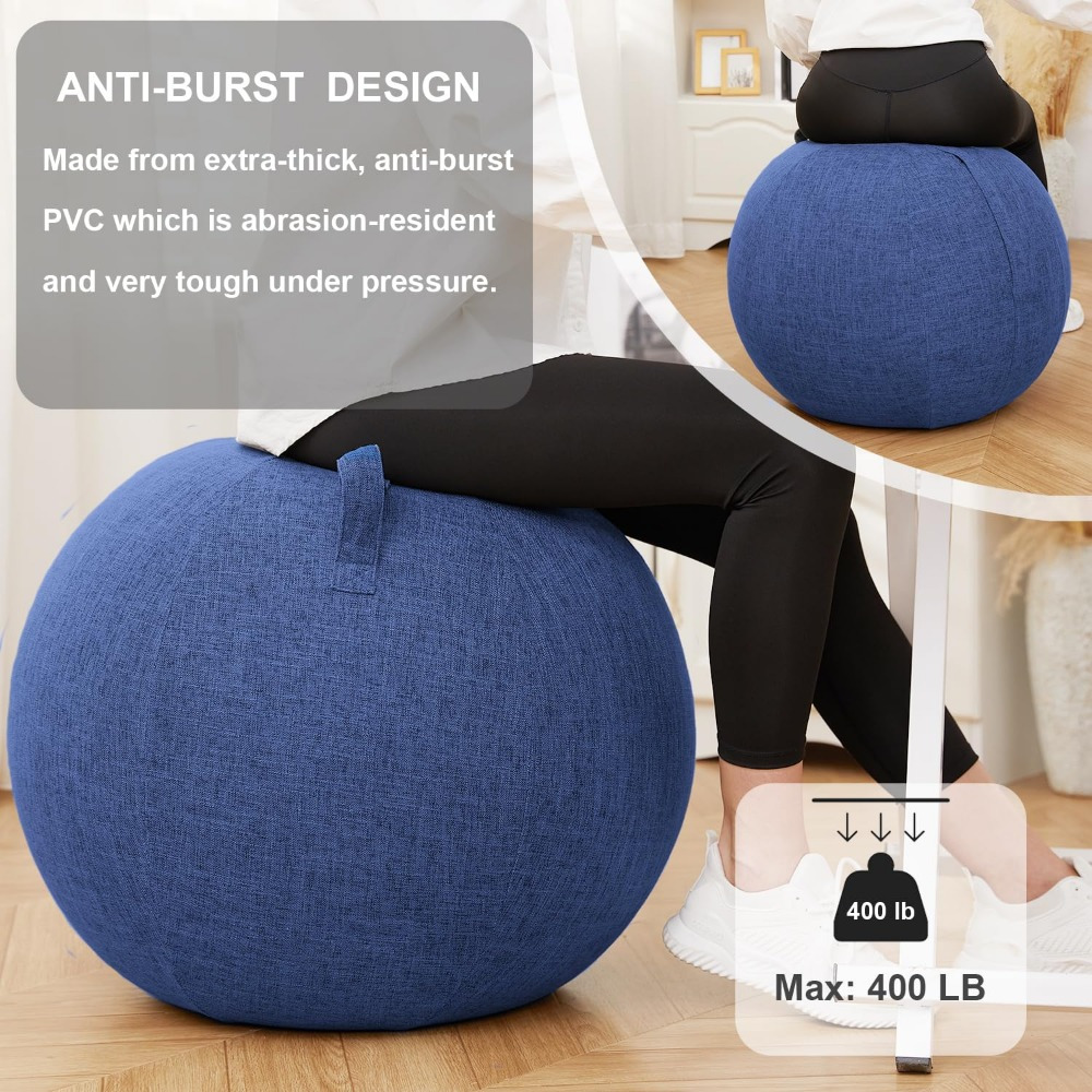 Silla de pelota de fitness con - Pilates Yoga Embarazadas reseña y precio