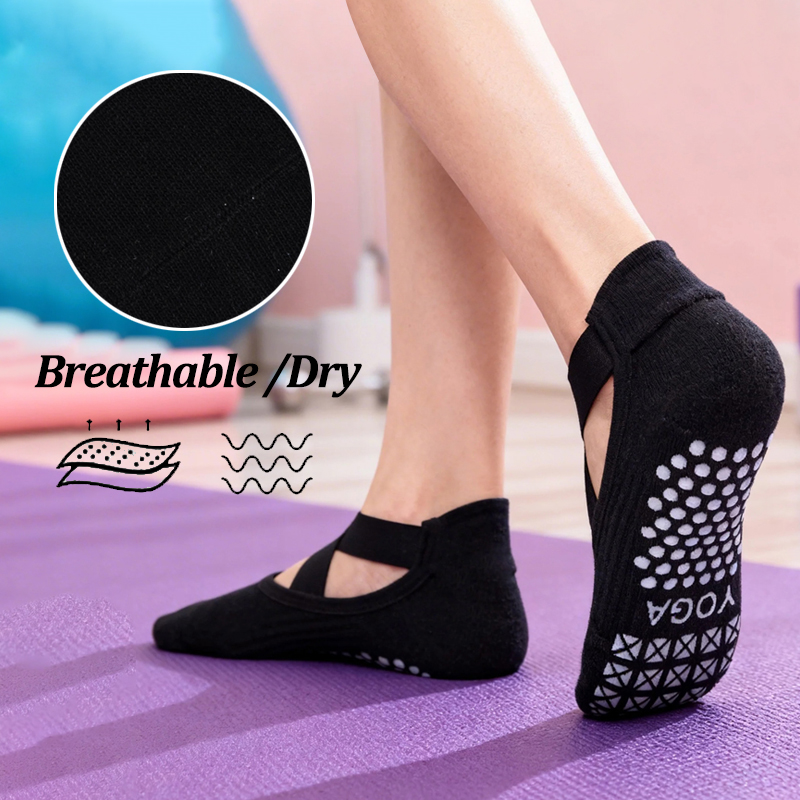 Calcetines de yoga antidesliza - Fitness Yoga Pilates reseña y precio