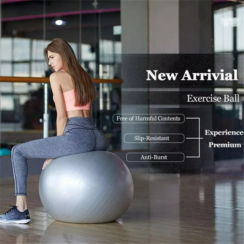 Balón de Yoga Antiexplosión, B - Pilates Yoga Embarazadas reseña y precio