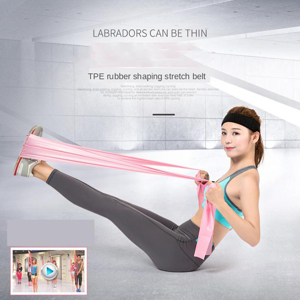 Bandas Elásticas de Resistenci - Pilates Yoga For Weight Loss reseña y precio