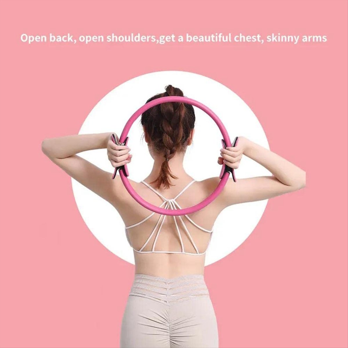 Aro de Pilates T34C para Escul - Pilates Yoga For Weight Loss reseña y precio