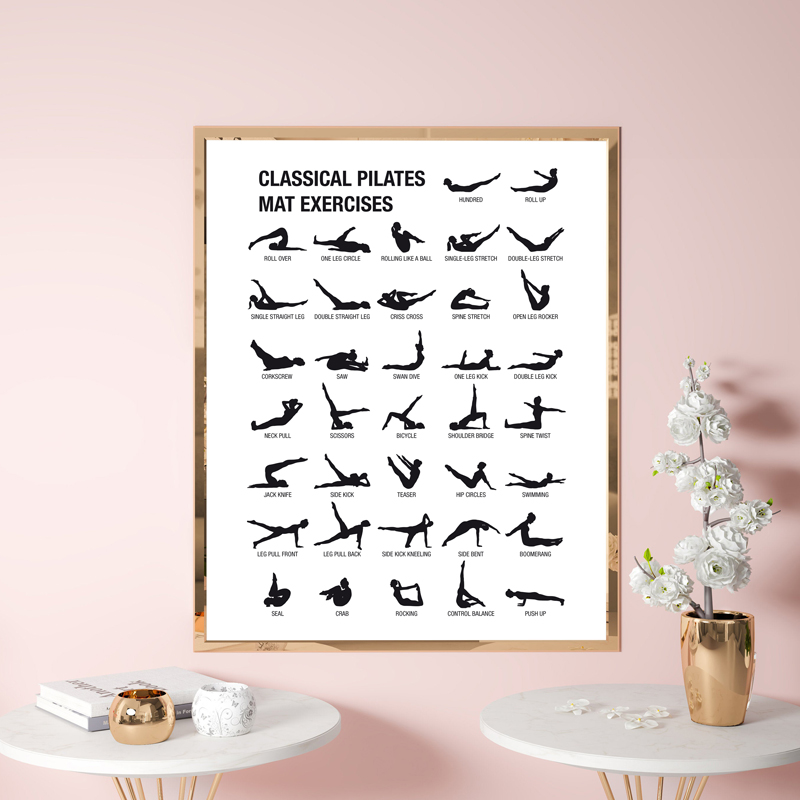 Póster de Lona sin Marco para  - Fitness Yoga Pilates reseña y precio