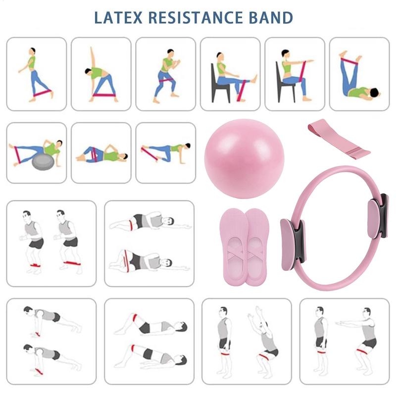Juego de anillos de Pilates, c - Pilates Yoga Embarazadas reseña y precio