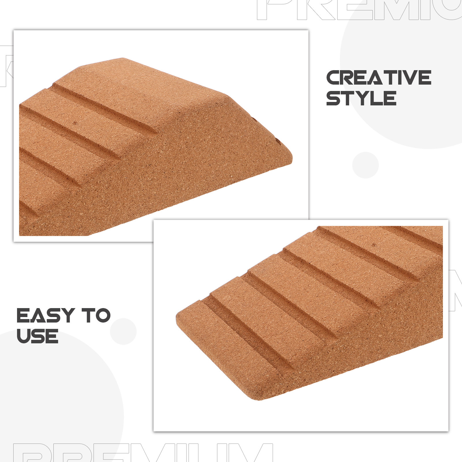 Bloque de Yoga Trapezoidal de  - Yoga Block Cork reseña y precio