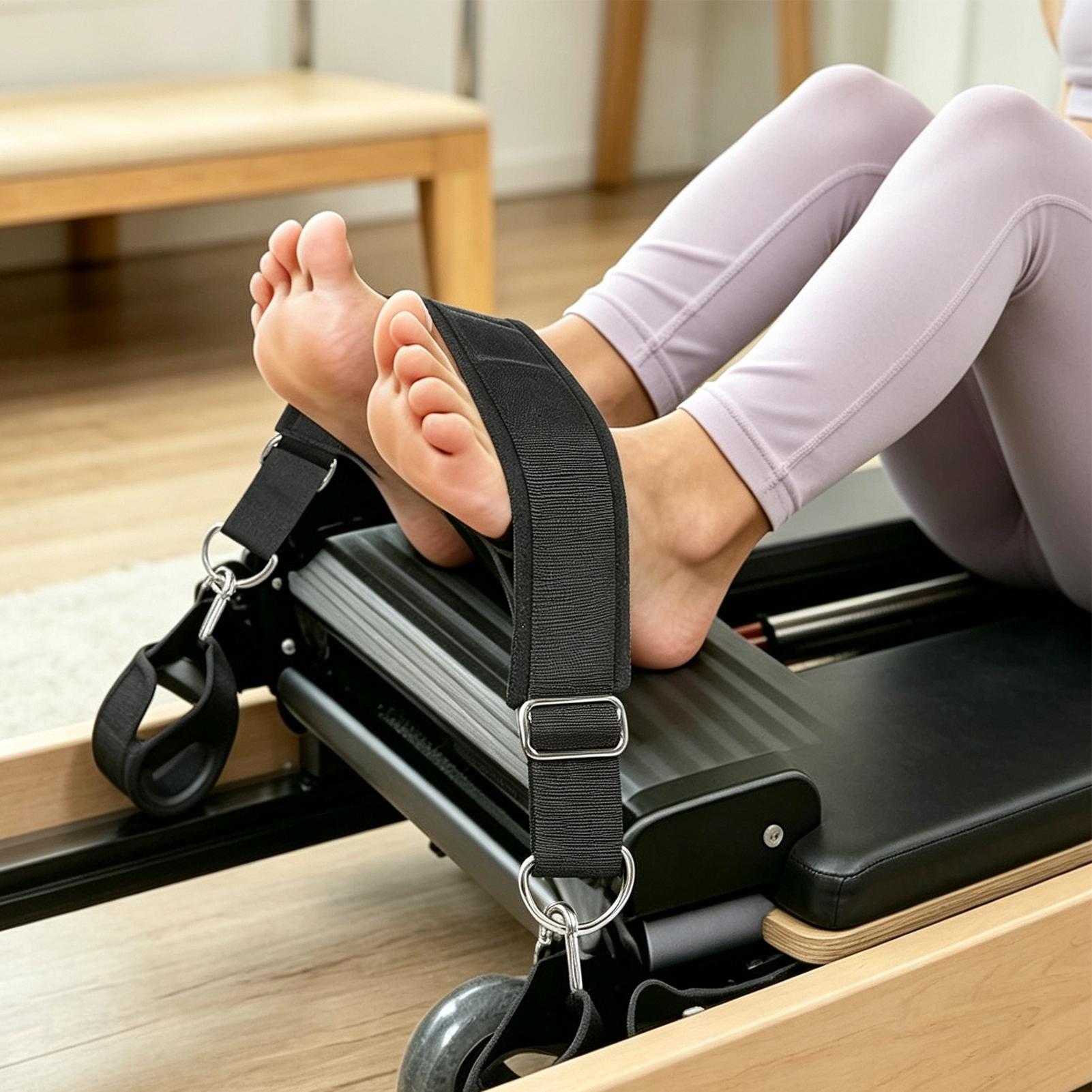 Correa de pie para Reformer de - Pilates & Yoga Reversible Mockneck Sweatshirt reseña y precio