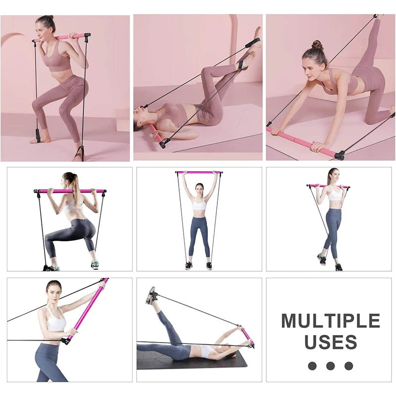 Barra de Fitness para Yoga, cu - Pilates And Yoga Combined reseña y precio